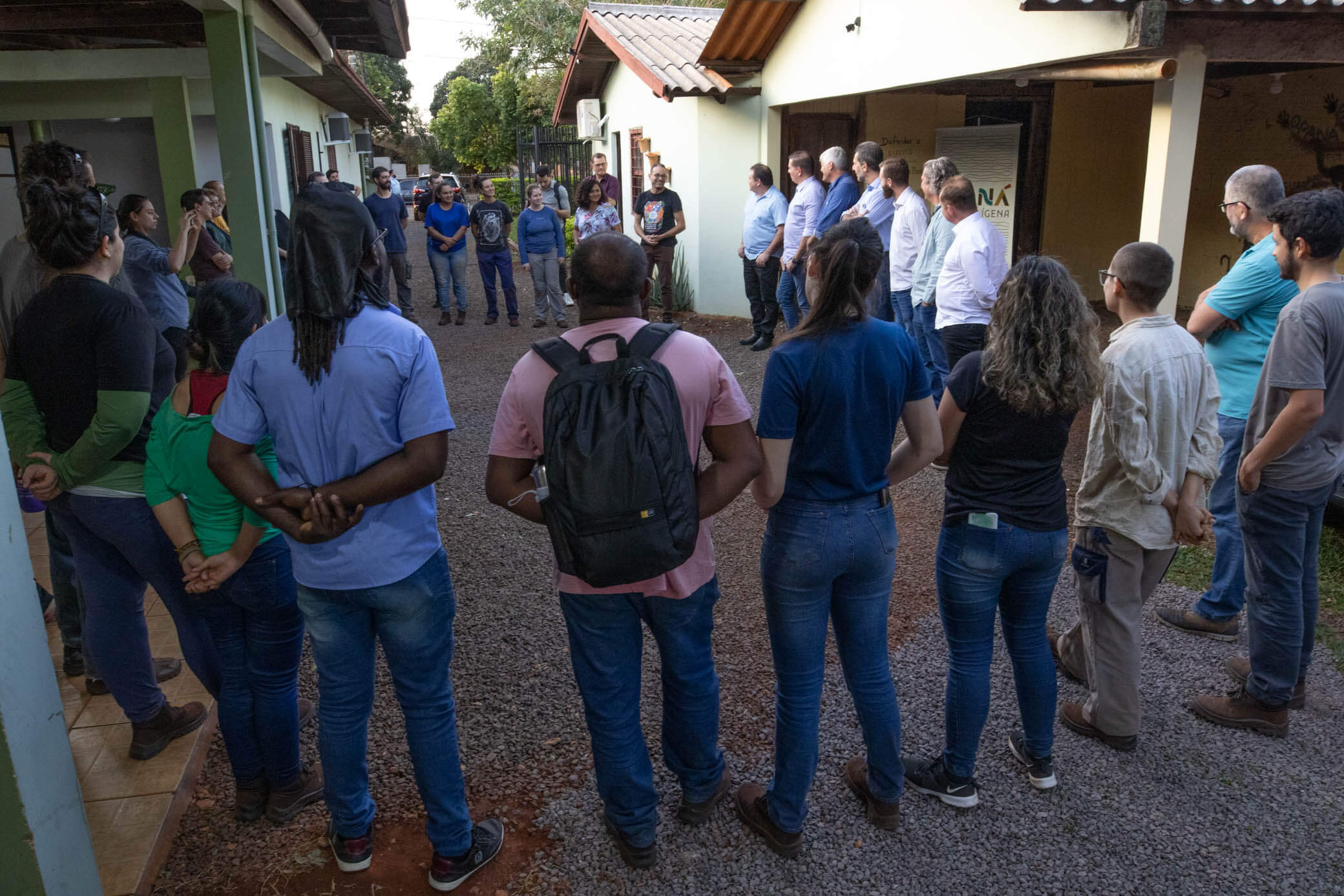 Encontro foi oportunidade para equipe que atua no projeto se apresentar. Foto: Fabio Conterno/FLD