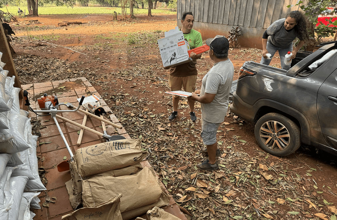 Parceria com a FUNAI leva sementes tradicionais às comunidades Guarani no Paraná - OPANÁ