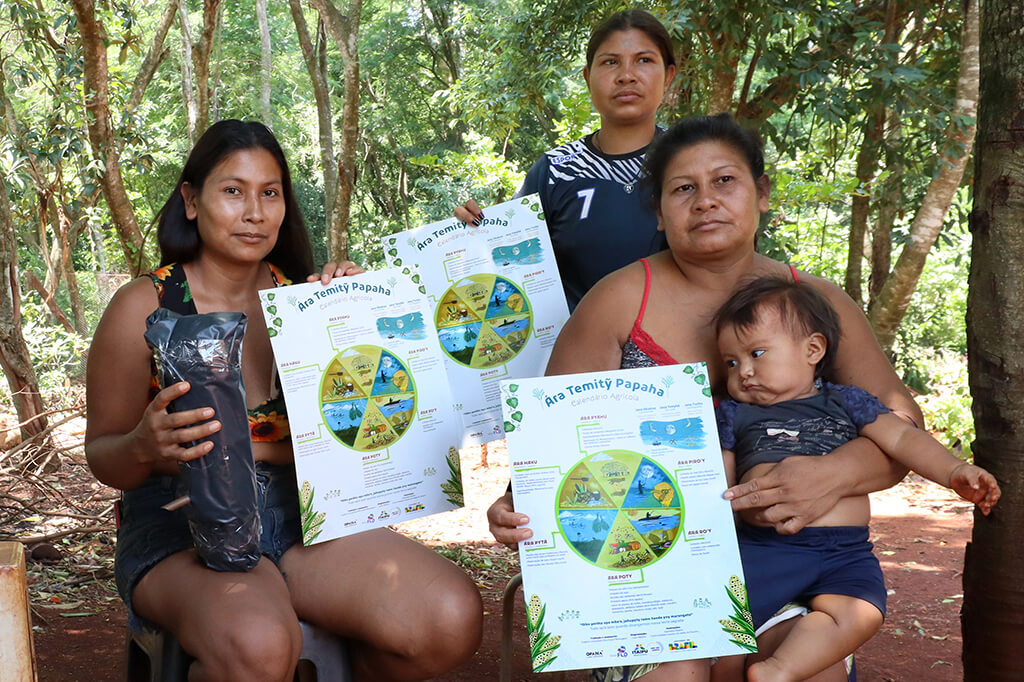 OPANÁ lança calendário agrícola baseado nos ciclos tradicionais do povo Avá Guarani 4 03