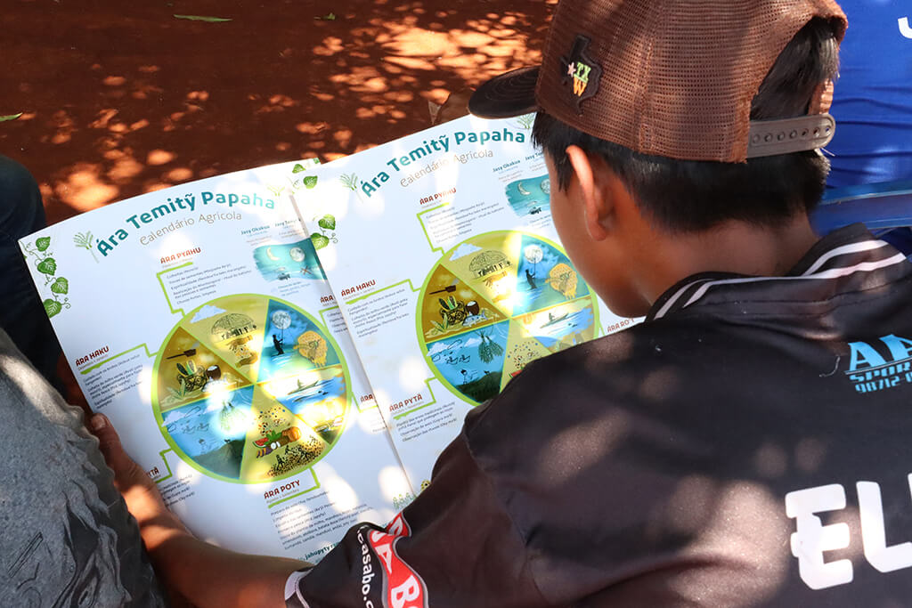 OPANÁ lança calendário agrícola baseado nos ciclos tradicionais do povo Avá Guarani 5 06